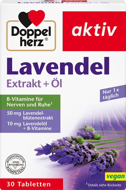 Lavender tablets