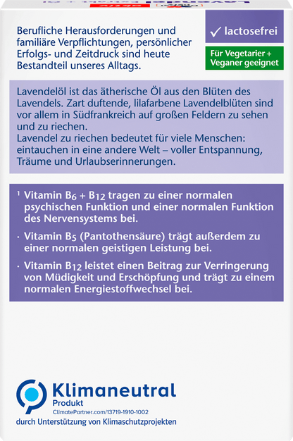 Lavender tablets