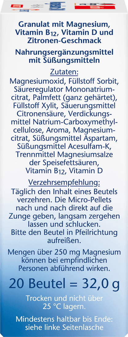 Magnesium 500 + B12 + D3 + Direct 
