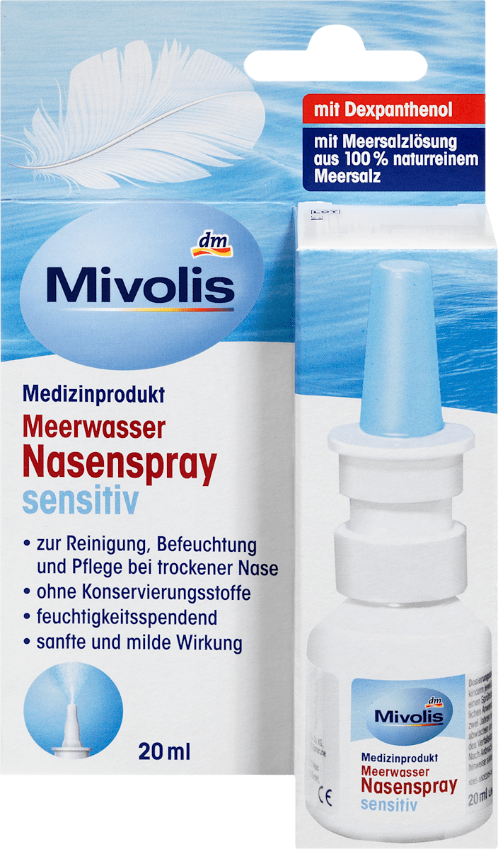 Zeewater Neusspray Gevoelig 