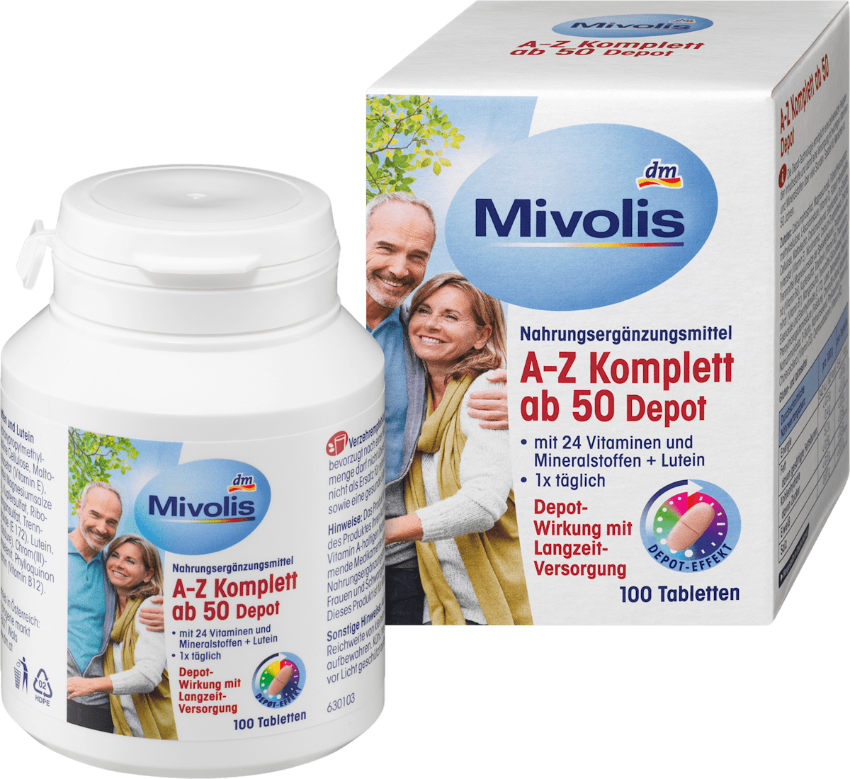 A-Z Complete Depot from 50 Tablets