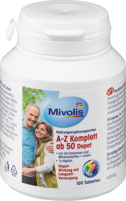 A-Z Complete Depot from 50 Tablets
