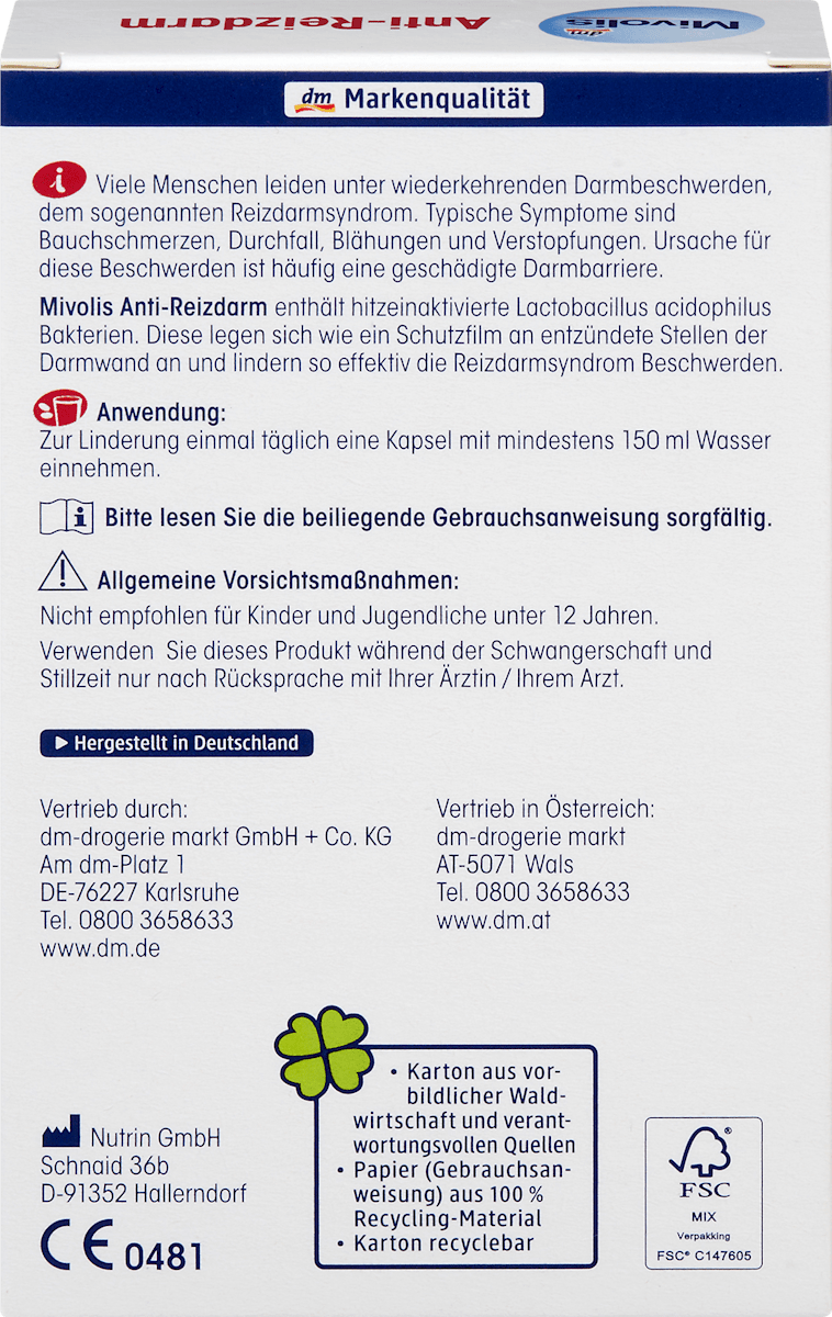 Anti-Irritable Bowel Syndrome