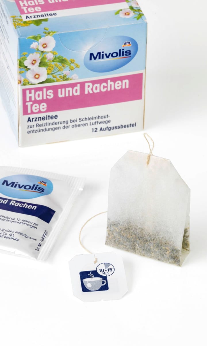 Kruidenthee, Keelthee