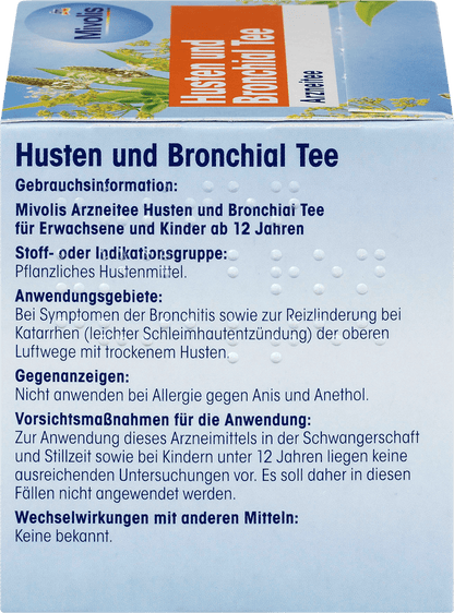 Kruidenthee, hoest- en bronchiale thee