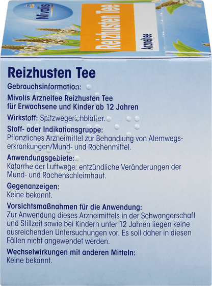 Kruidenthee, Droge Hoest Thee