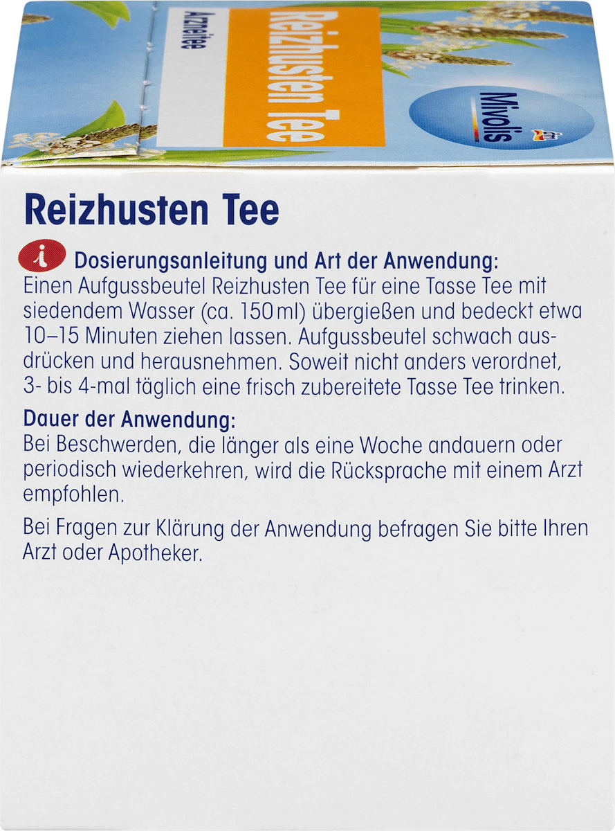 Kruidenthee, Droge Hoest Thee