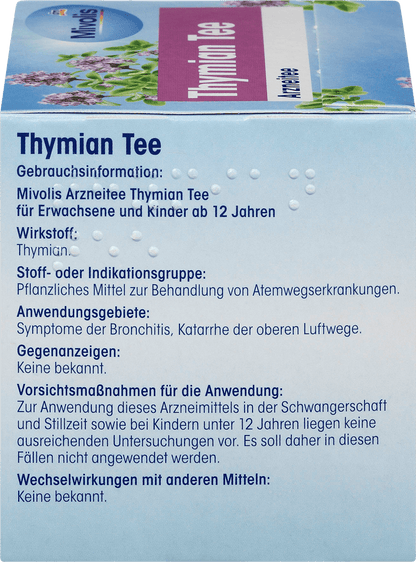 Kruidenthee, Tijmthee