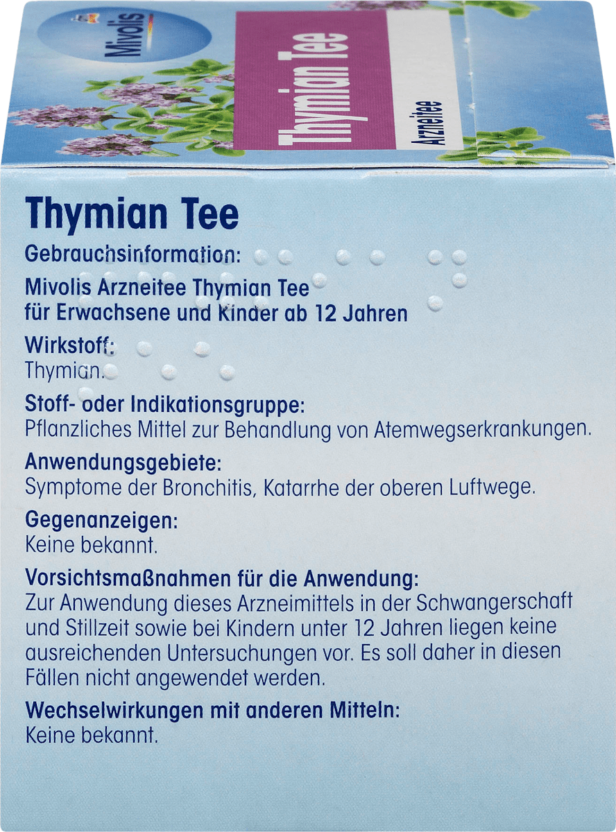 Kruidenthee, Tijmthee
