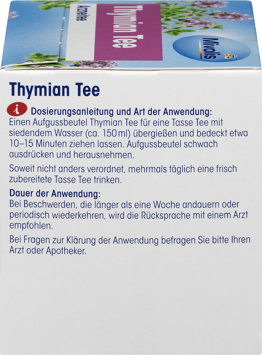 Kruidenthee, Tijmthee