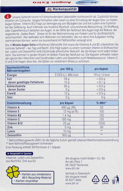 Ogen Extra Visie + Bescherming, Dag + Nacht 