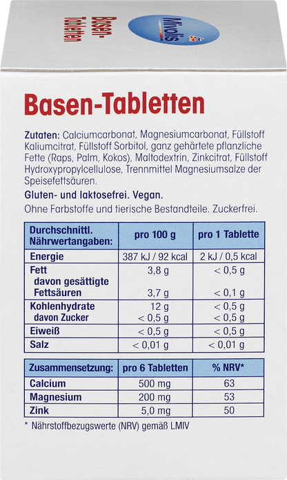 Basis (Alkalische) Tabletten