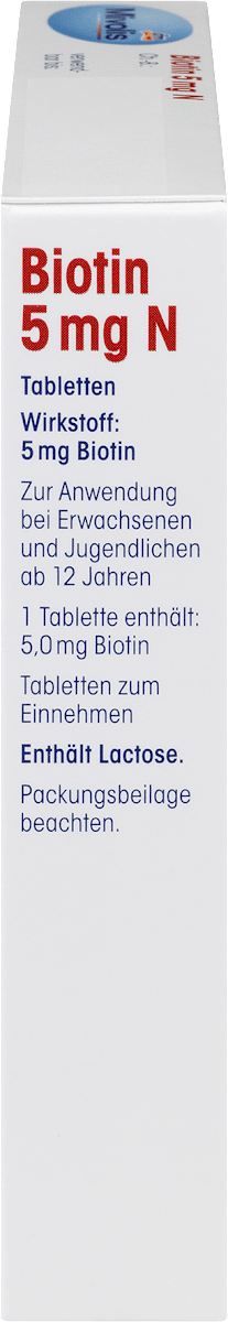Comprimidos de biotina