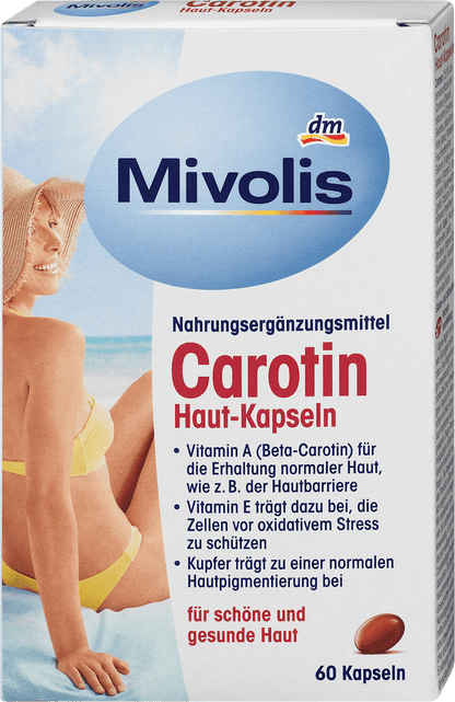 Carotene Skin Capsules