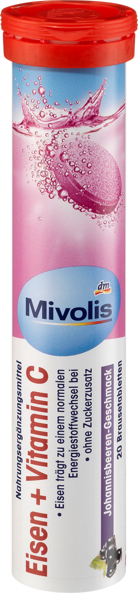 Comprimidos tópicos de ferro + vitamina C
