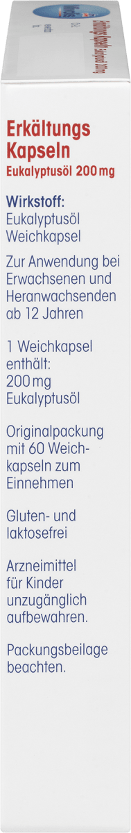 Griep / verkoudheid capsules Eucalyptus olie