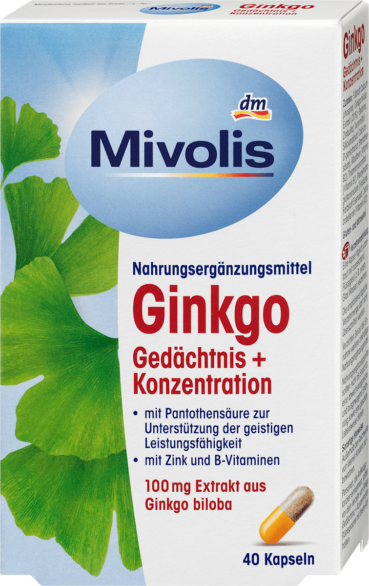 Ginko &amp; Concentratie Capsules 