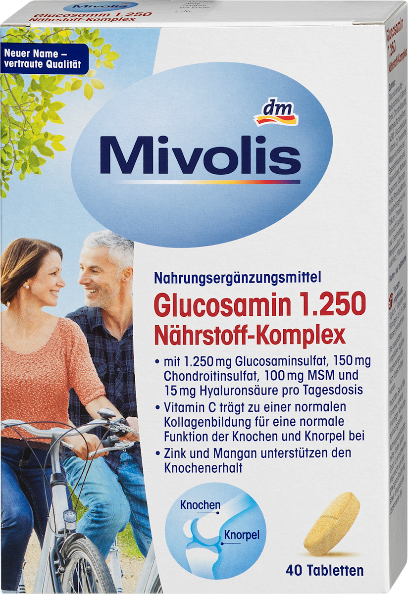 Glucosamine 1250 Voedingsstoffencomplex