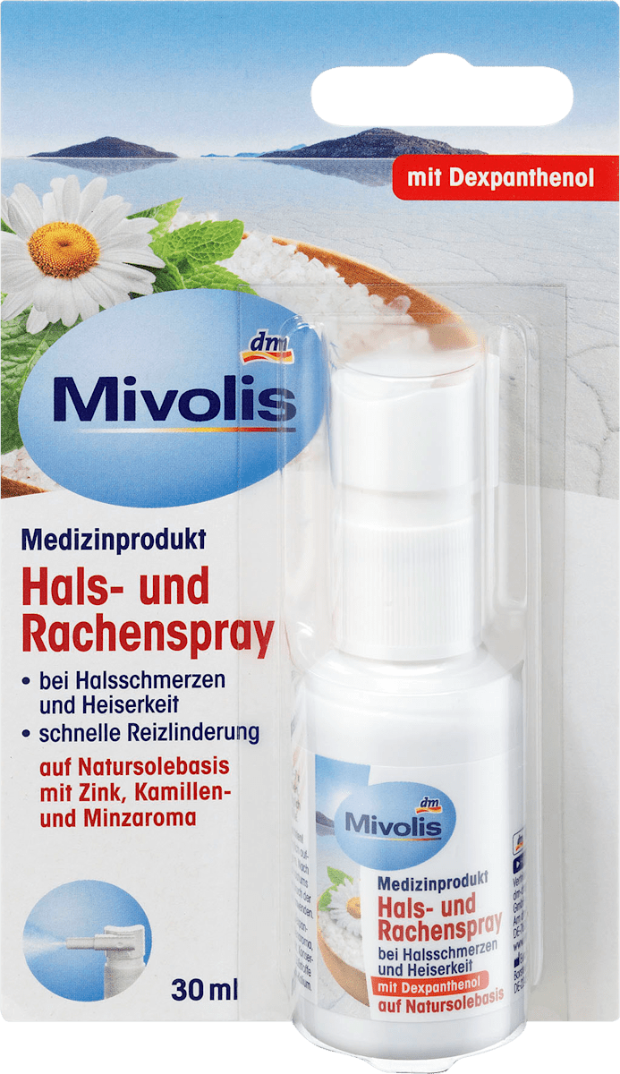 Keelspray met natuurlijke pekel