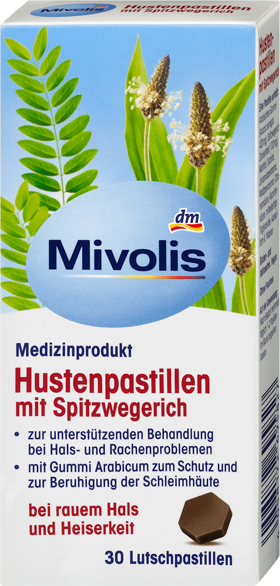 Cough Pastilles with Ribwort