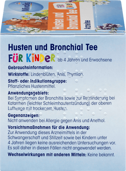 Children's tee,  Cough & Bronchial Tea