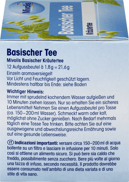 Basis (Alkalische) Kruidenthee