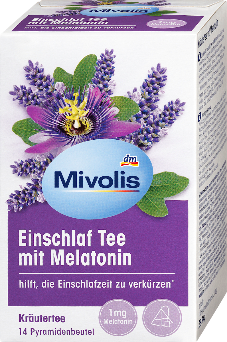 Chá de Ervas para Dormir com Melatonina