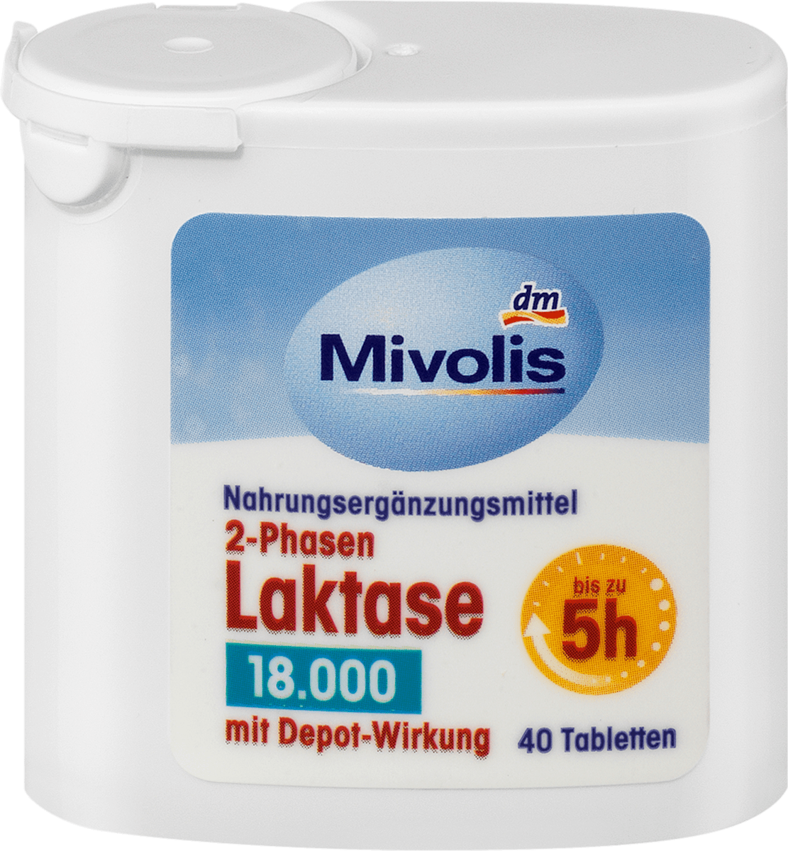 Lactase 18000 2-fase tabletten