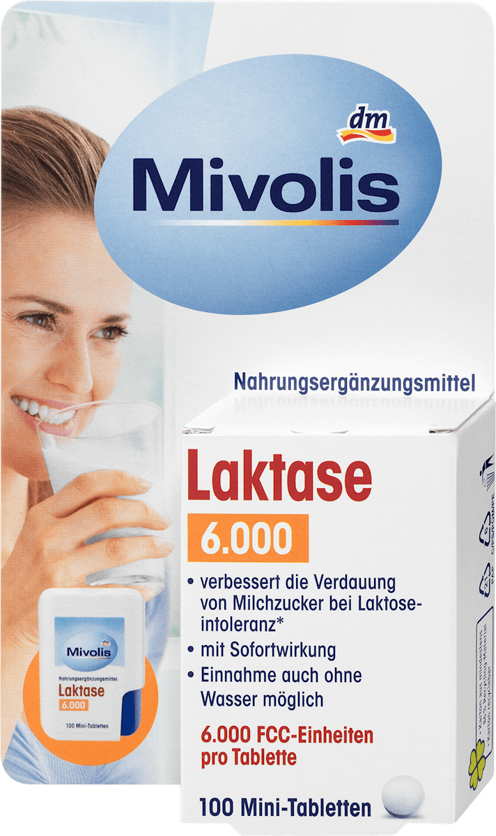 Lactase 6000 Mini Tabletten 