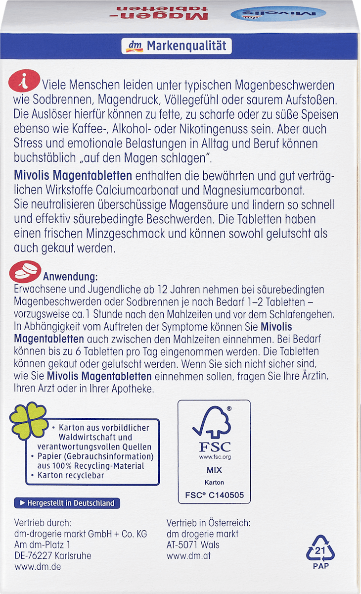 Maagtabletten