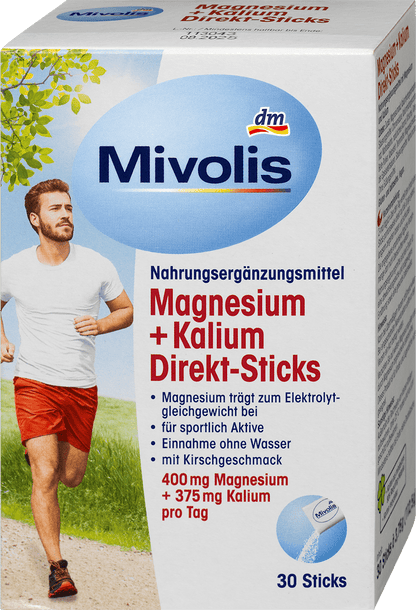 Magnesium + Kalium Direct Sticks