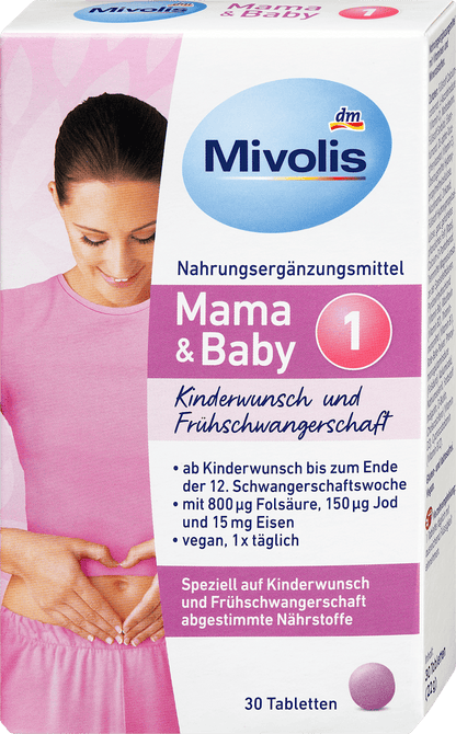Mama &amp; Baby 1 Tabletten 30 stuks, 22 g