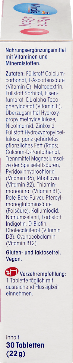 Mama &amp; Baby 1 Tabletten 30 stuks, 22 g