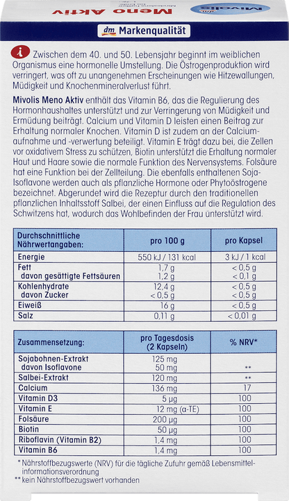 Cápsulas Ativas para Menopausa
