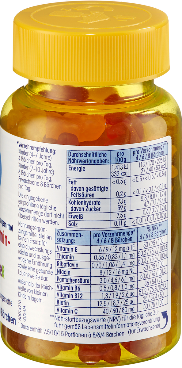 Multivitamine Gummy Bears voor Kinderen