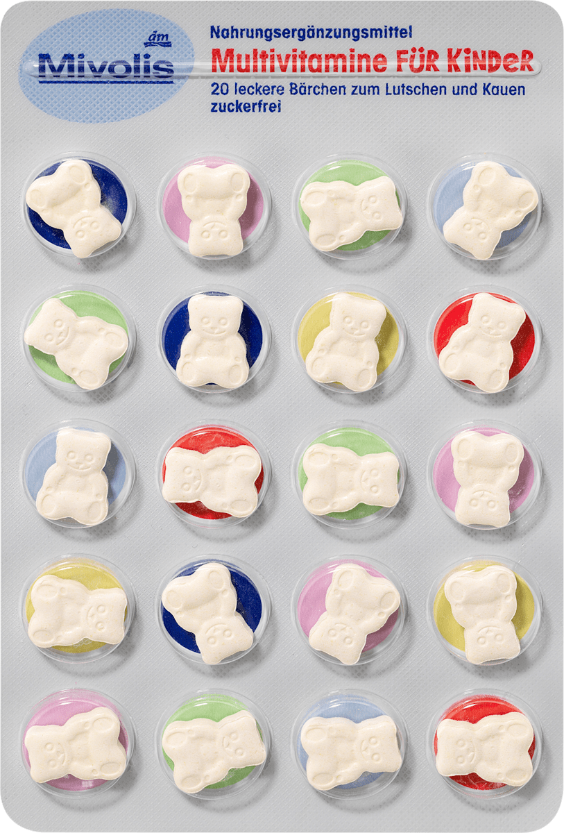 Multivitaminen voor kinderen kauwtabletten