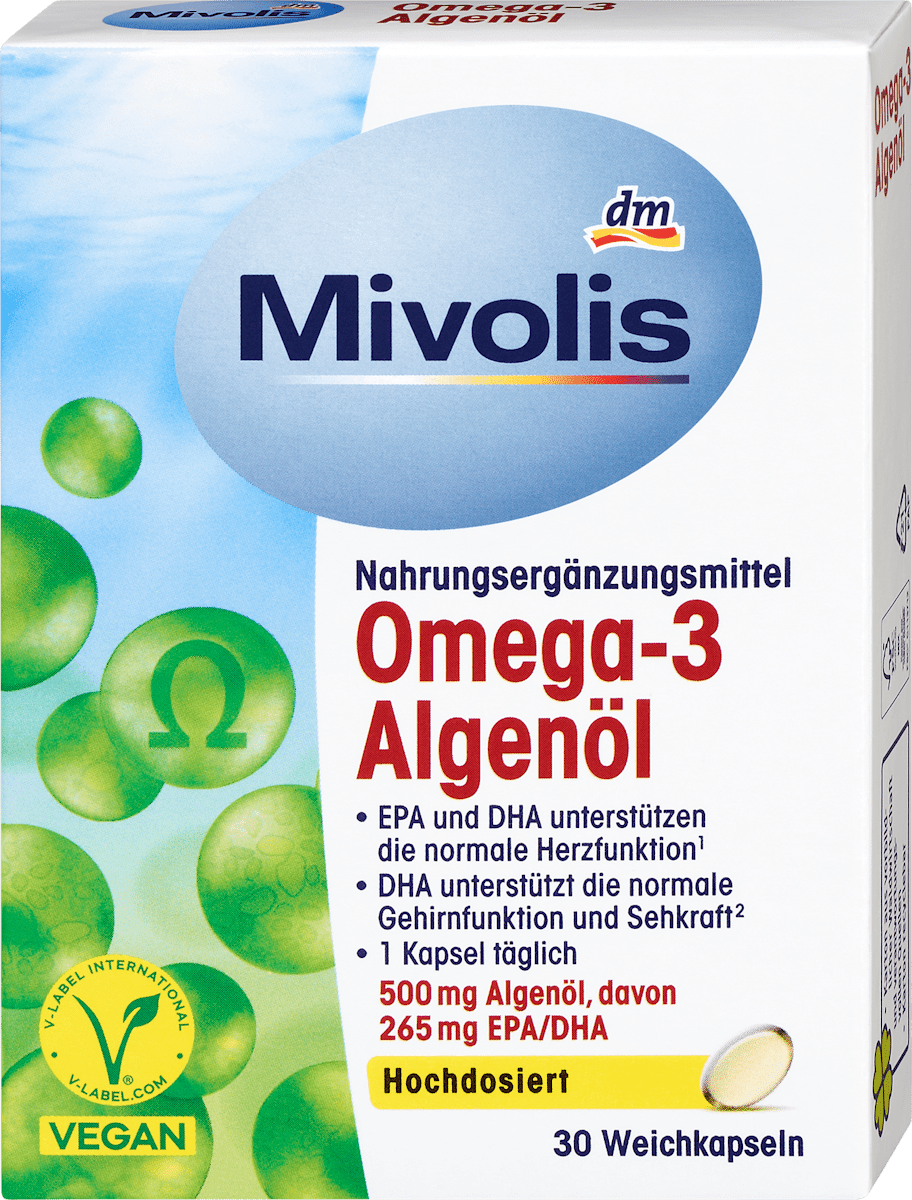 Omega-3 Algae Oil Capsule