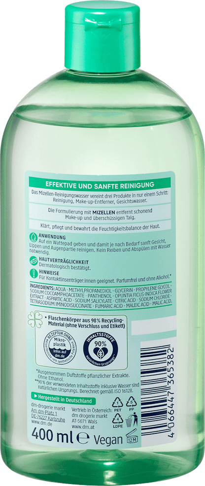 Micellaire Toner Cactus, 400 ml
