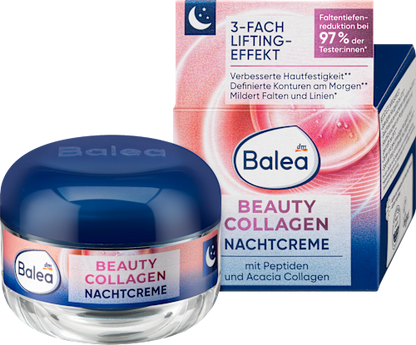 Balea Beauty Collagen Night Cream , 50 ml