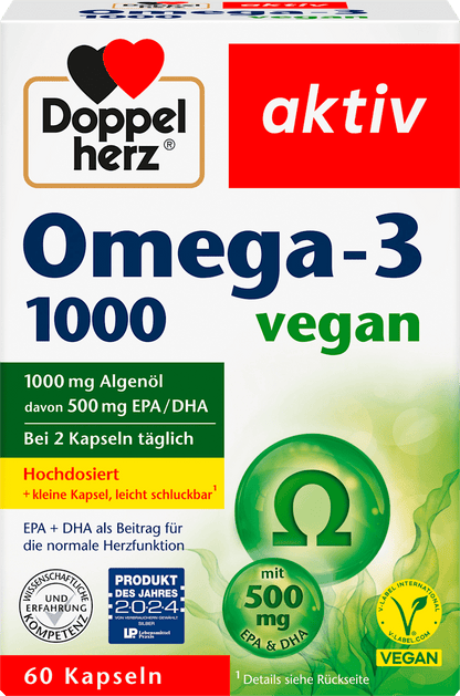 Ômega-3 1000 Cápsulas Veganas 