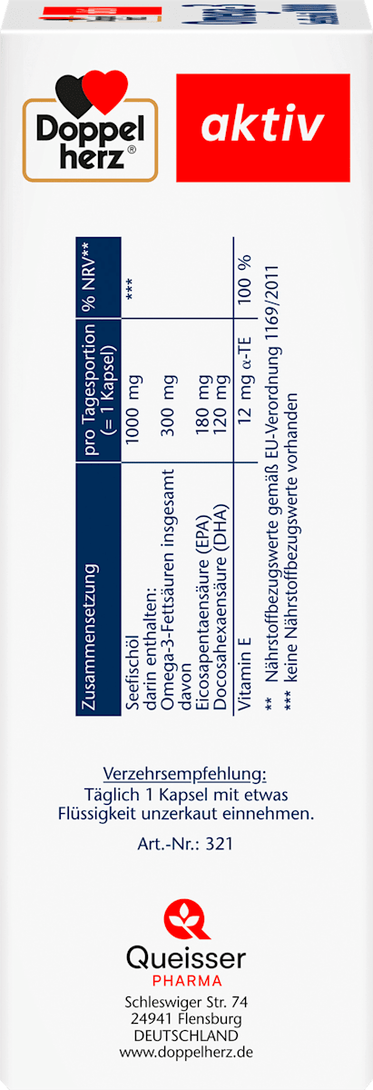 Omega-3 Zeevischol 1000 