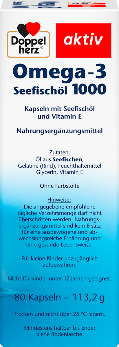 Omega-3 Zeevischol 1000 