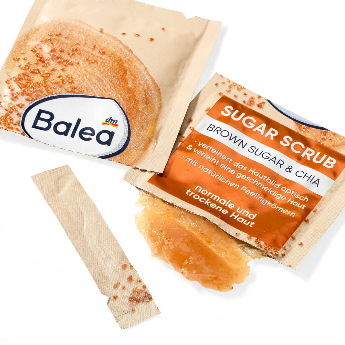 Peeling Bruine Suiker Scrub (2x8 ml), 16 ml