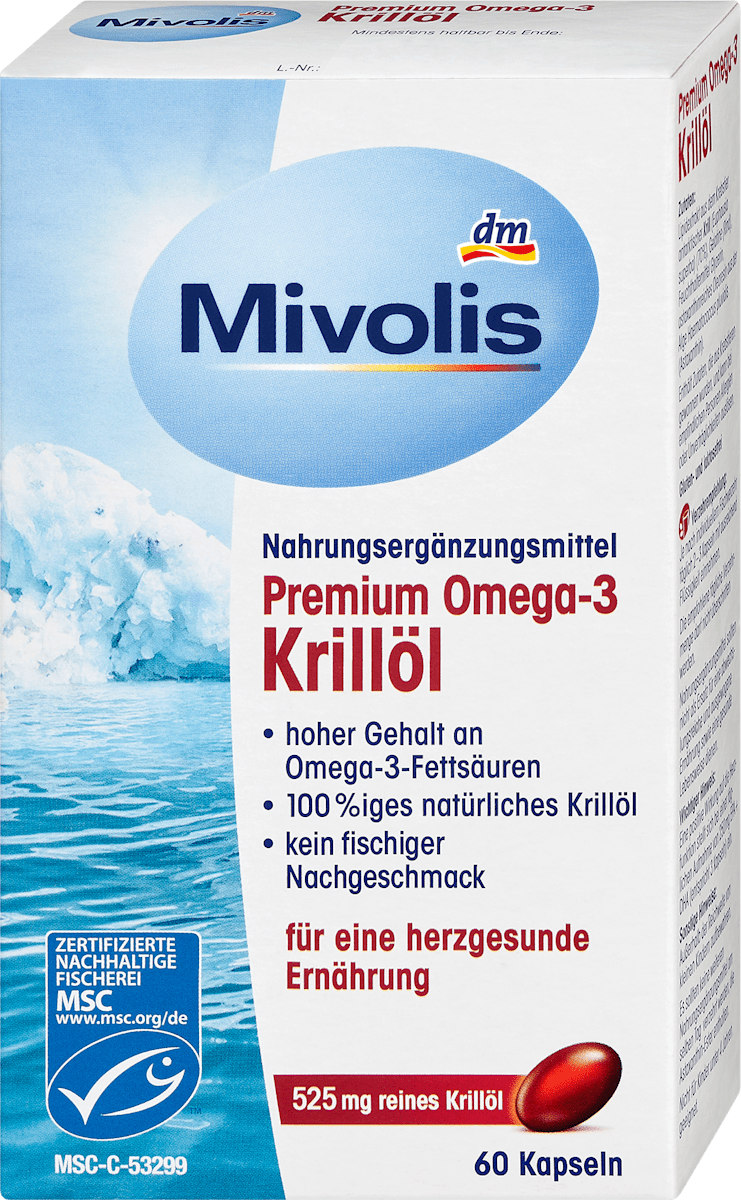 Premium Omega-3 Krill Oil Capsule