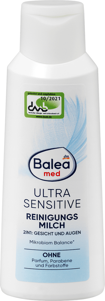Gezichtsreinigingsmelk Ultra Sensitive, 200 ml