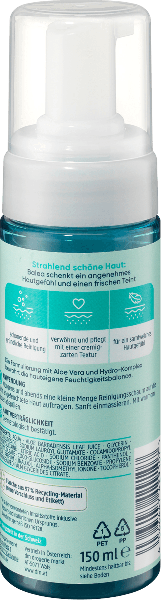 Gezichtsreinigingsschuim, zacht, 150 ml