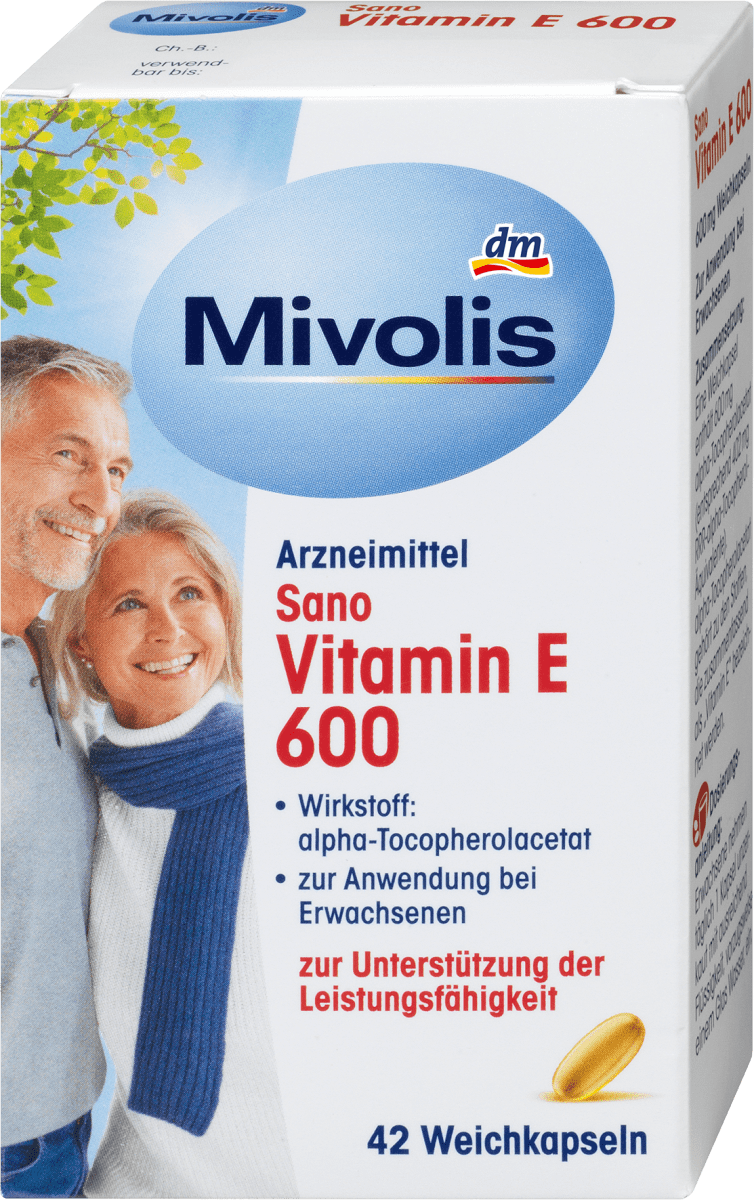 Vitamina E 600 SoftPods