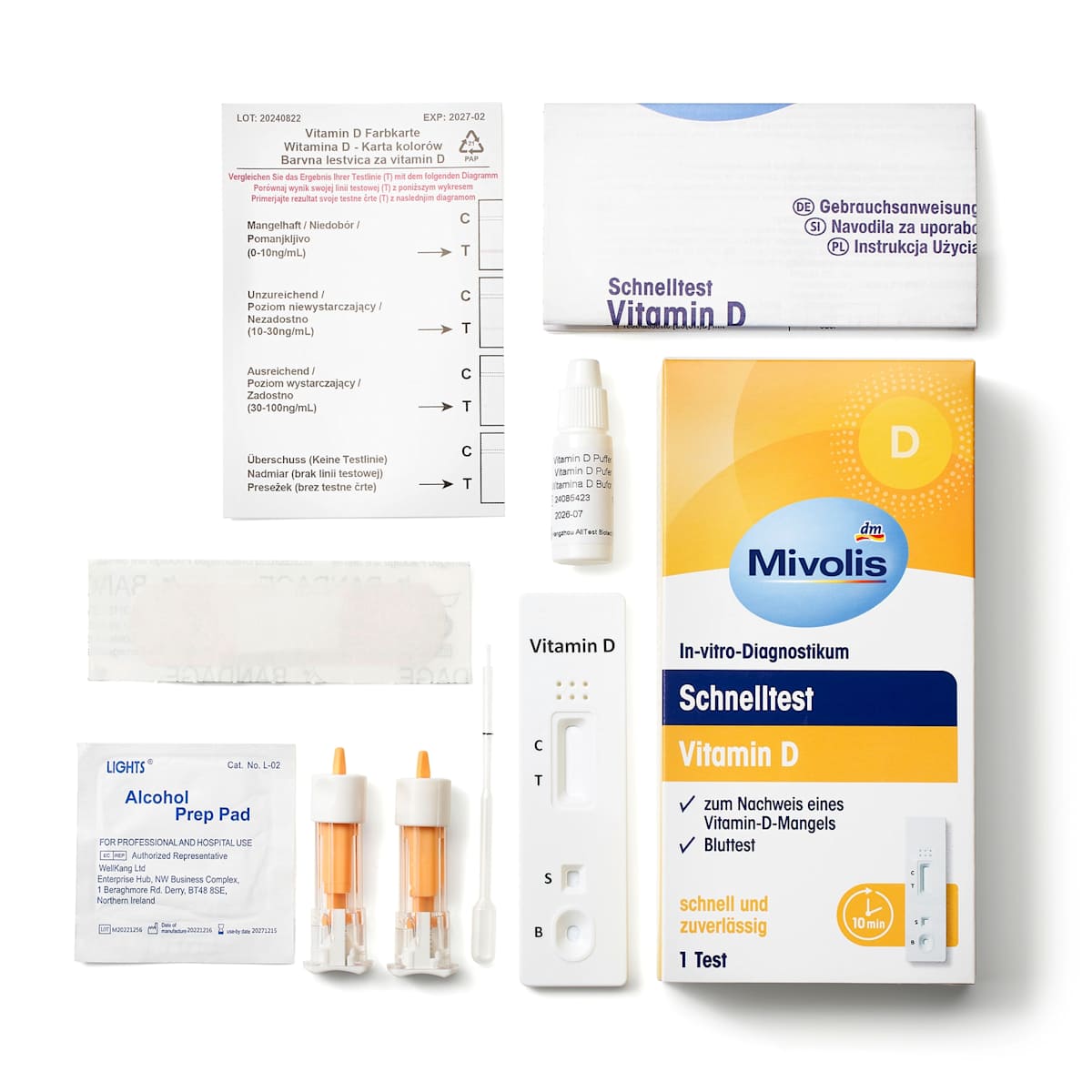 Teste rápido de vitamina D