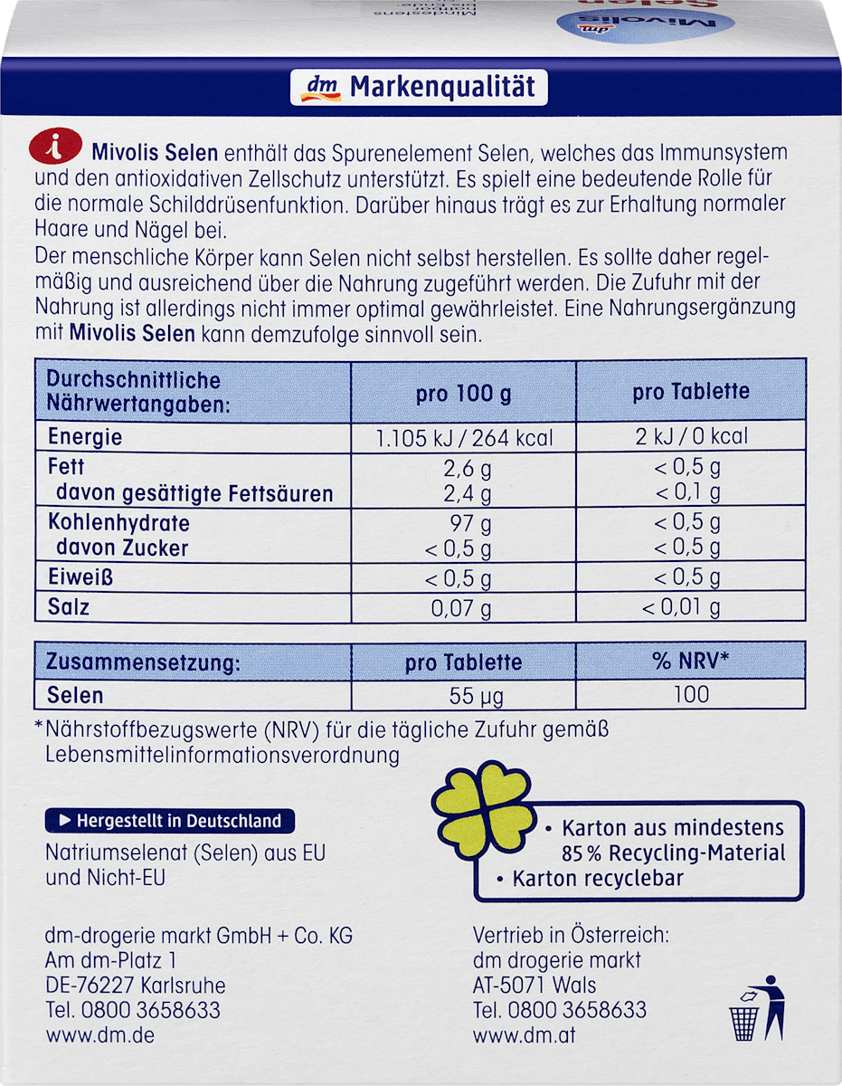 O Mini Tablet Selenium