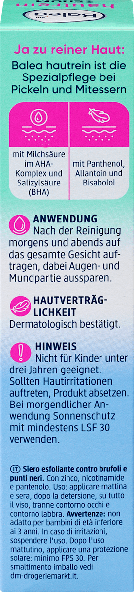 Huidzuiverend serum, 30 ml